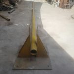 mastil tipo bisagra para antenas de comunicaciones