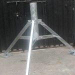 mastil tipo tripode para antena parabolica